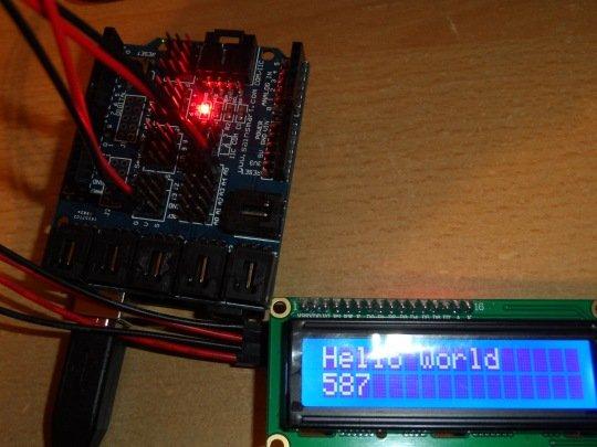 arduino and i2c lcd