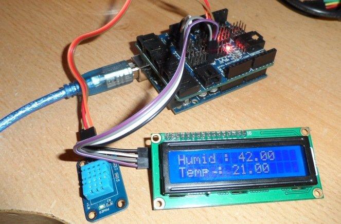 arduino and dht11 output to lcd module pricelist