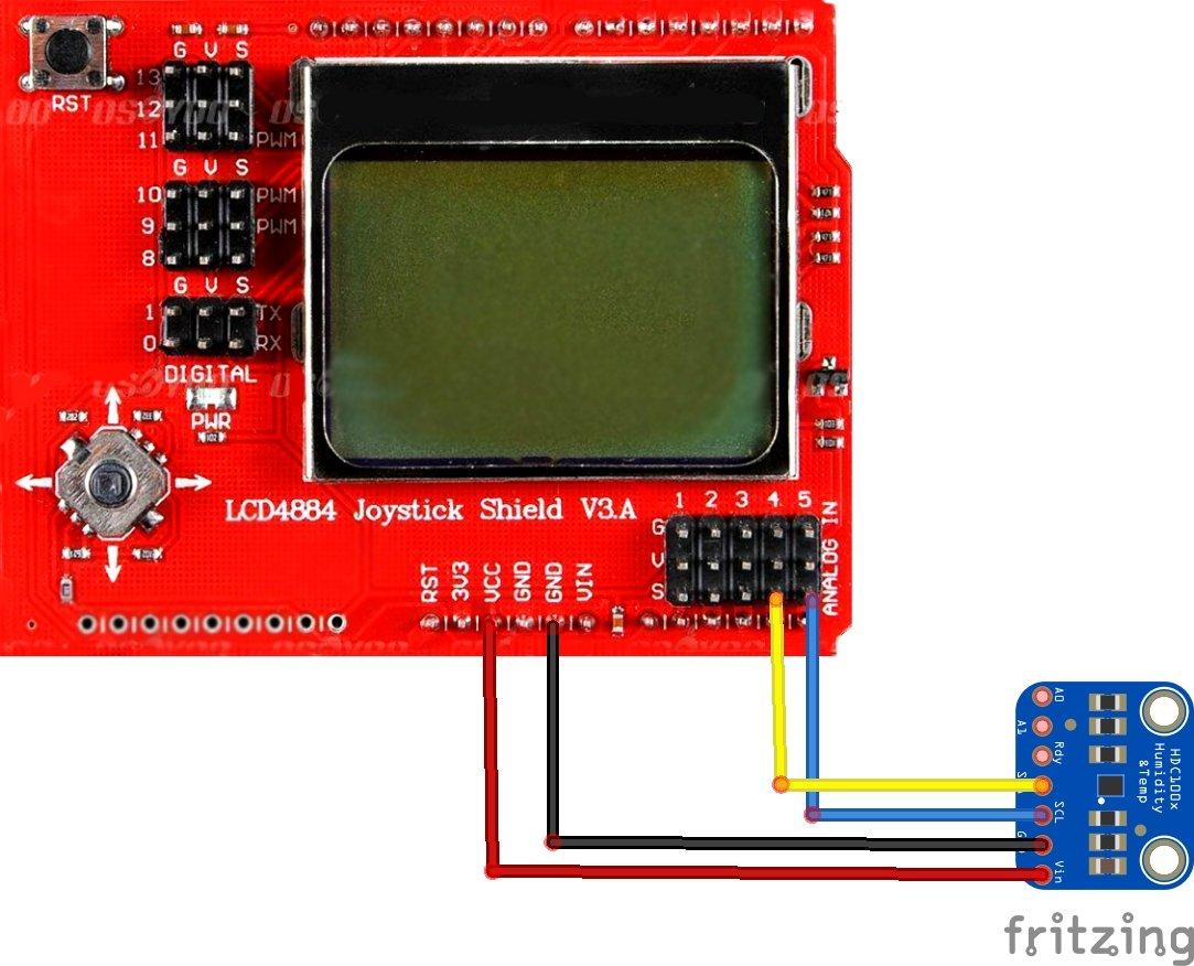 1PCS HDC1008 Digital Humidity and Temperature Sensor Breakout Board for Arduino 