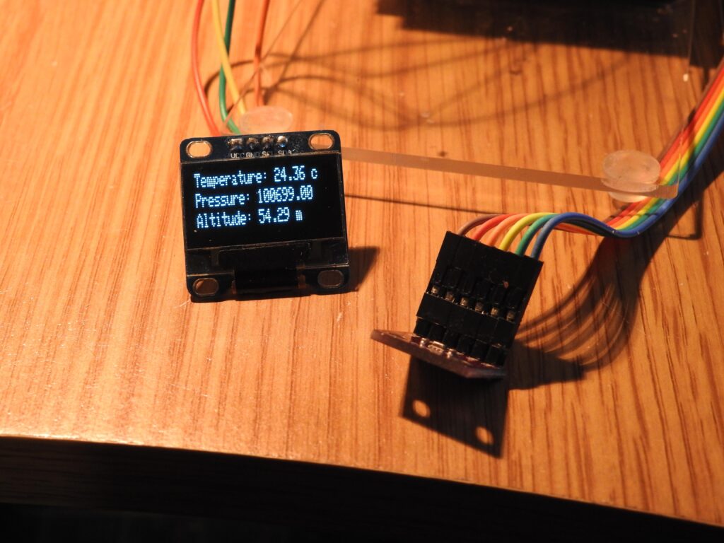 Bme280 and oled example get micros